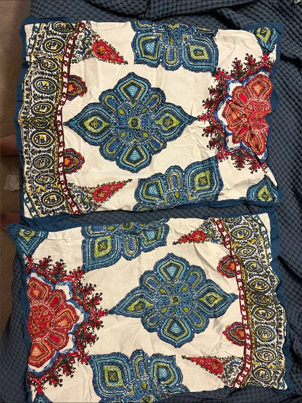 2-pack Pottery Barn boho medallion pillow cases